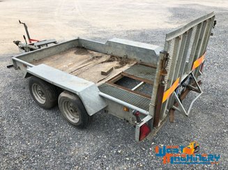 Heavy equipment transport trailer Indespension 2 essieux - 1