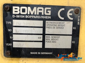 Tandem compactor Bomag BW120 AD-4 - 9