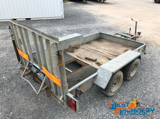 Heavy equipment transport trailer Indespension 2 essieux - 3